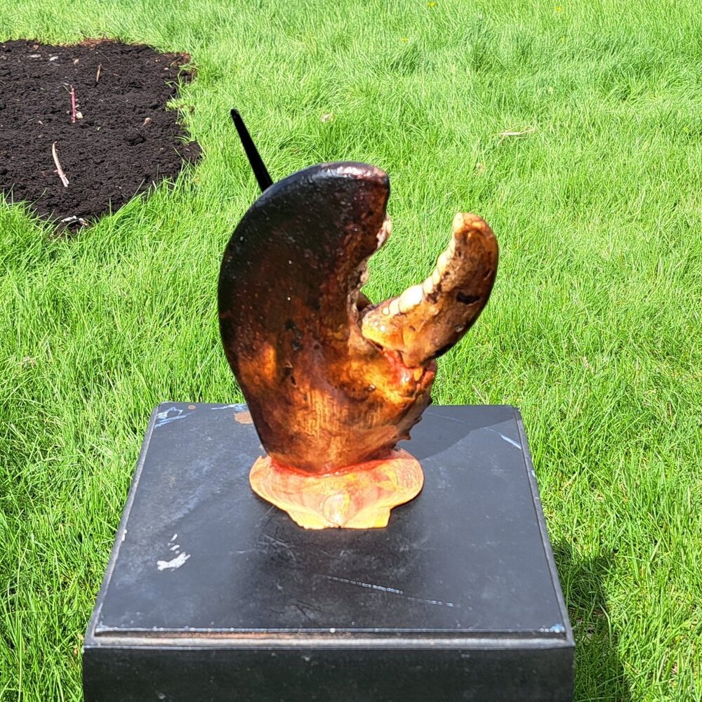 Vintage Lobster Claw Pen Holder